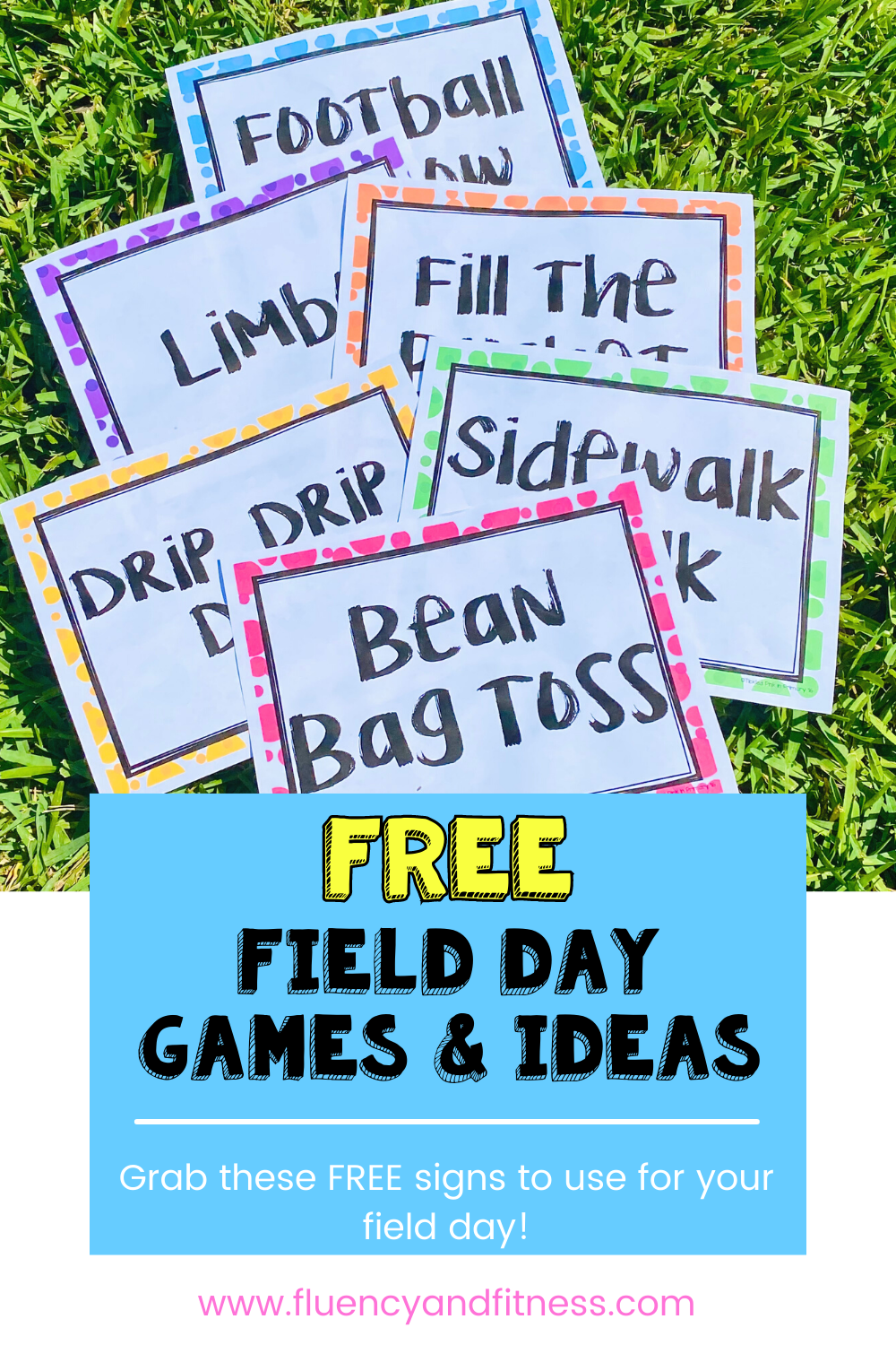 FIELD DAY GAMES AND IDEAS • Fluency and Fitness®+