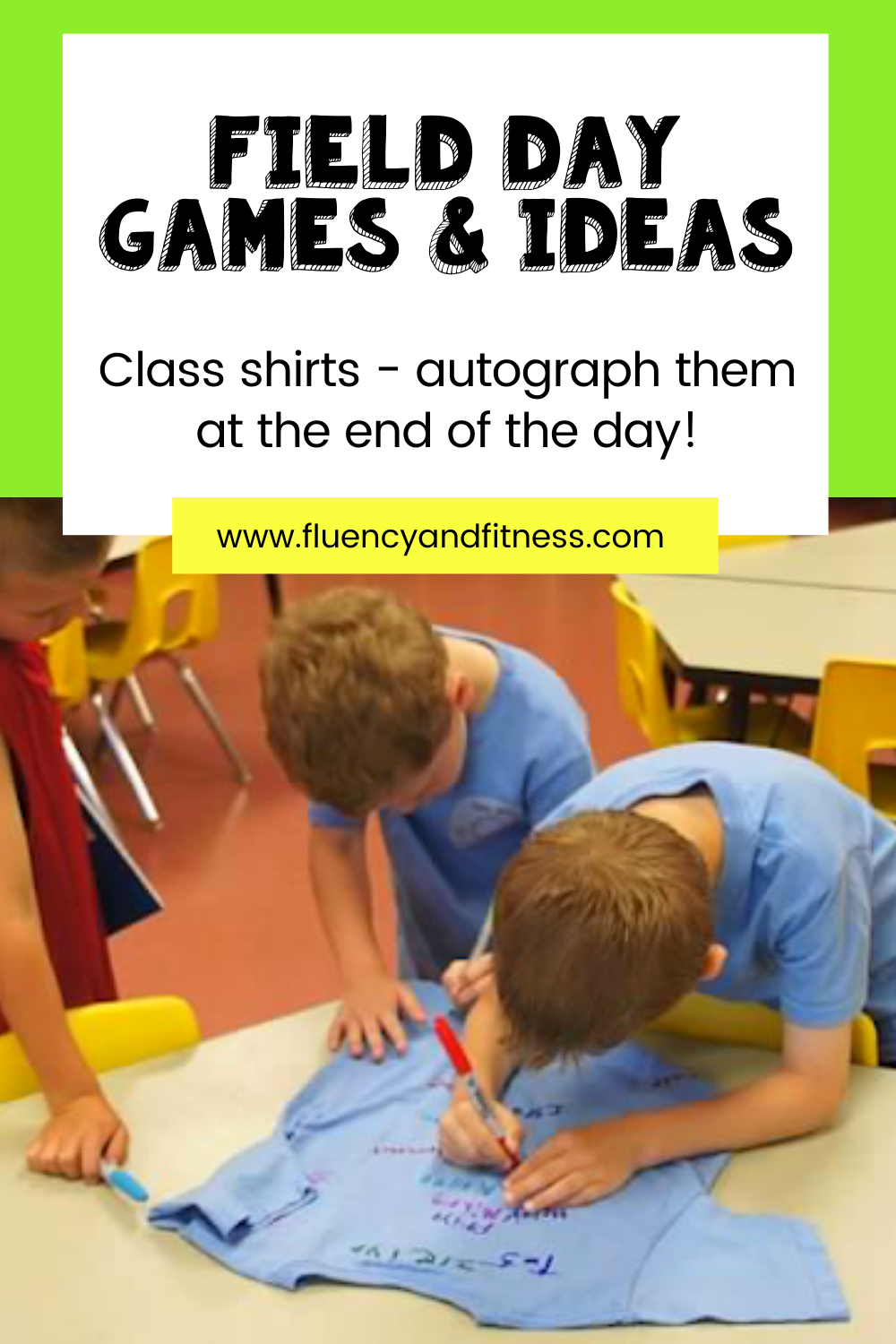 FIELD DAY GAMES AND IDEAS • Fluency and Fitness®+